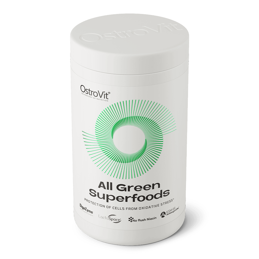 12 x OstroVit All Green Superfoods 345 g natuurlijk