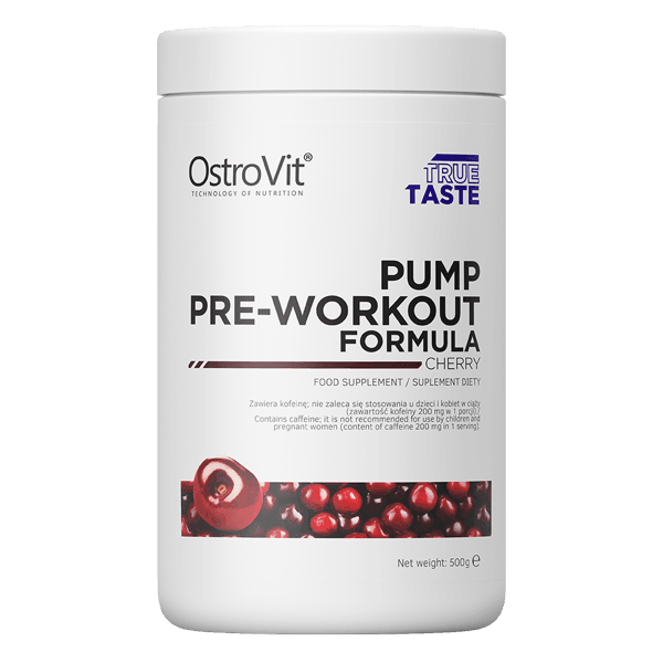 12 x OstroVit PUMP Pre-Workout Formula 500 g