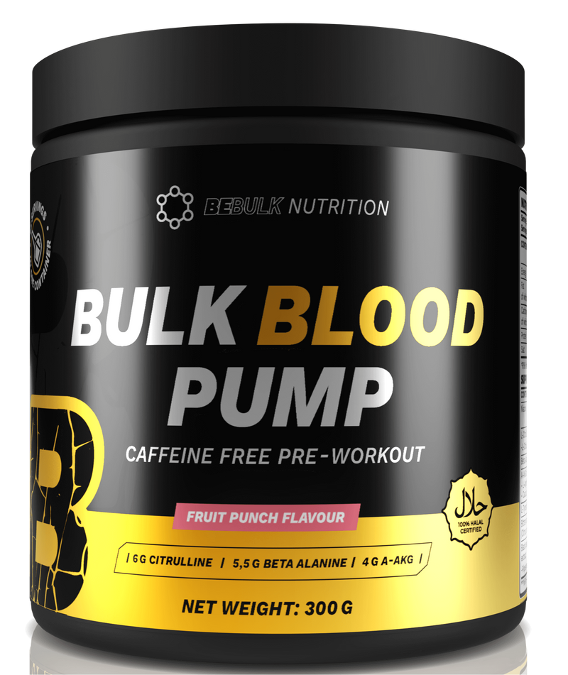 Bulk Blood Pump - High Pre-Workout - 300g - BeBulk Nutrition