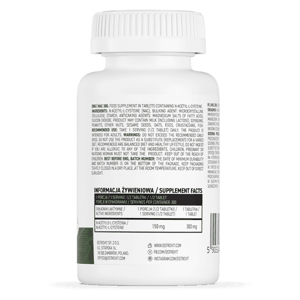 2 x OstroVit NAC 300 mg 150 tabletten