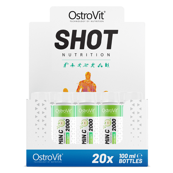 20 x Vitamin C 2000mg Shot - 100ml OstroVit