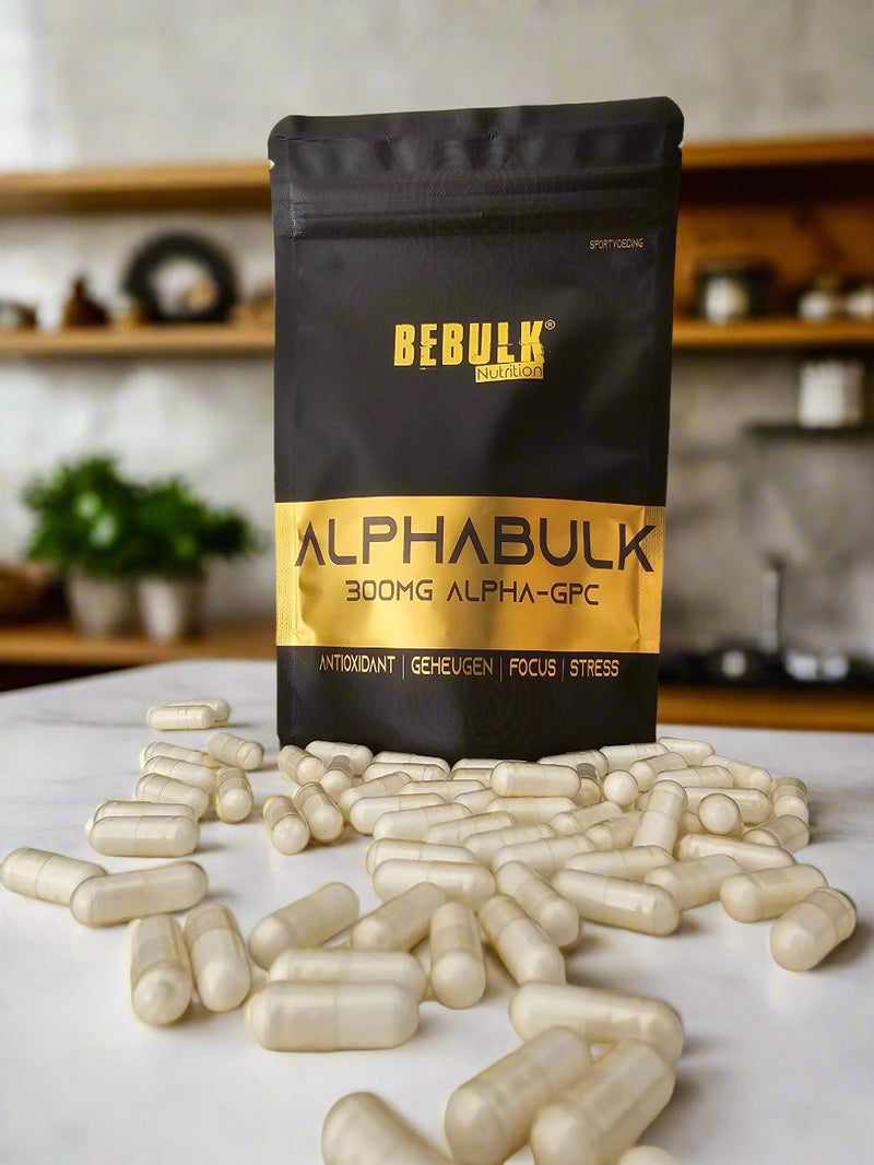 AlphaBulk - Alpha-GPC 300mg - Vegan - BeBulk Nutrition