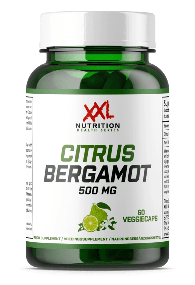 Agrumes Bergamote - 500mg - 60 gélules végétales - XXL Nutrition 