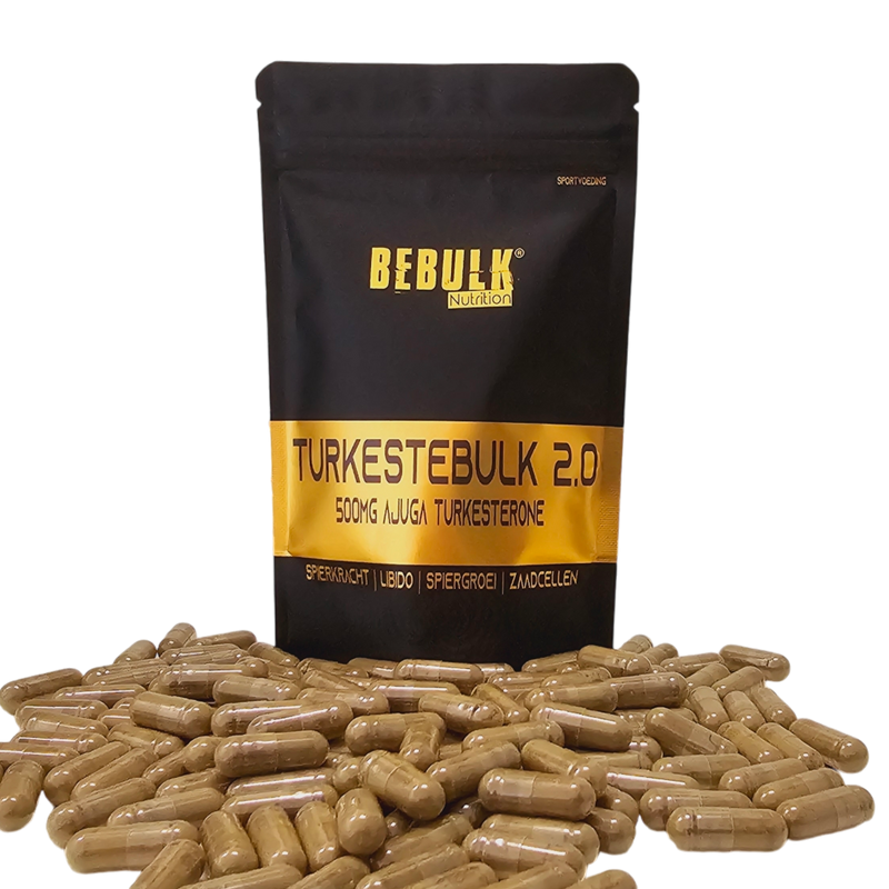 TurkesteBulk 2.0 - Turkesterone 100mg 20% - BeBulk Nutrition