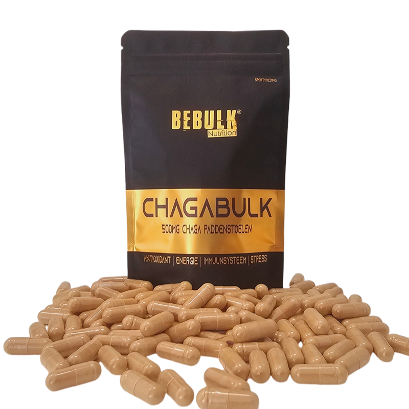 ChagaBulk - Chaga 500mg - Végétalien - BeBulk Nutrition 