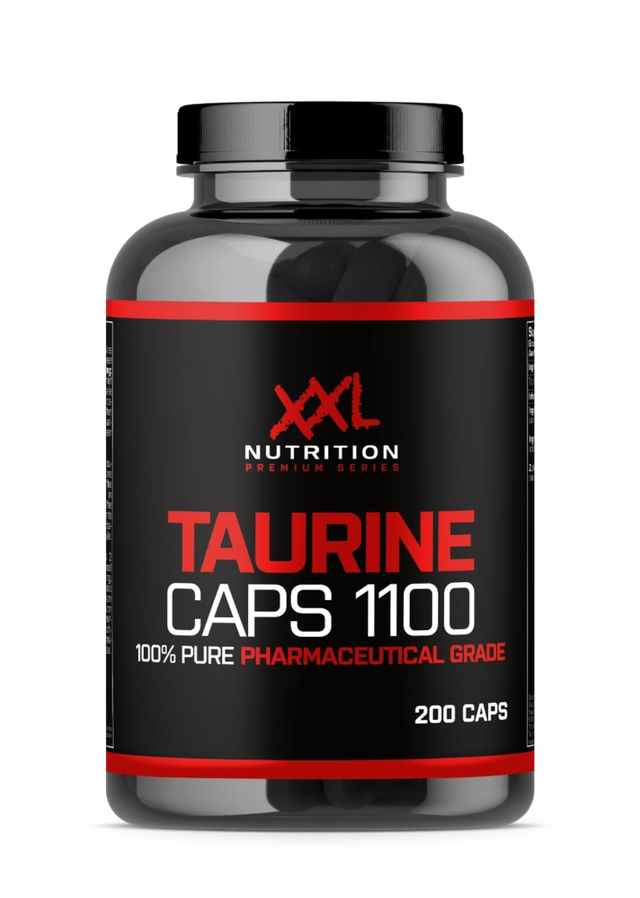 Taurine - 200 Capsules - XXL Nutrition