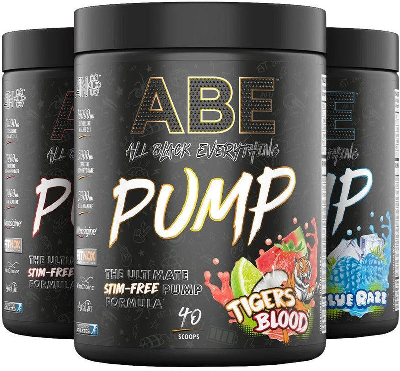 ABE PUMP - ZERO STIM PRE-WORKOUT - 500g - Applied Nutrition