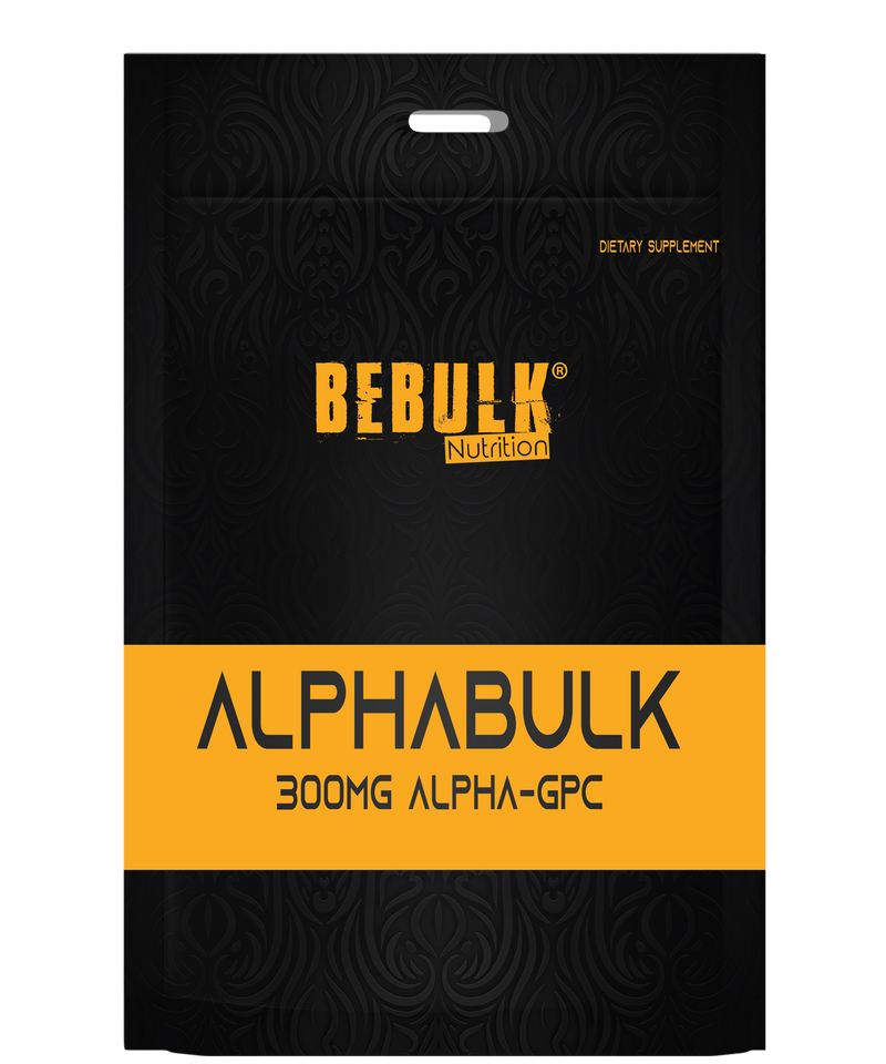 AlphaBulk - Alpha-GPC 300mg - Vegan - BeBulk Nutrition