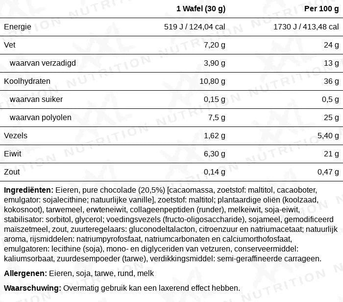 Belgian Protein Waffle - XXL Nutrition