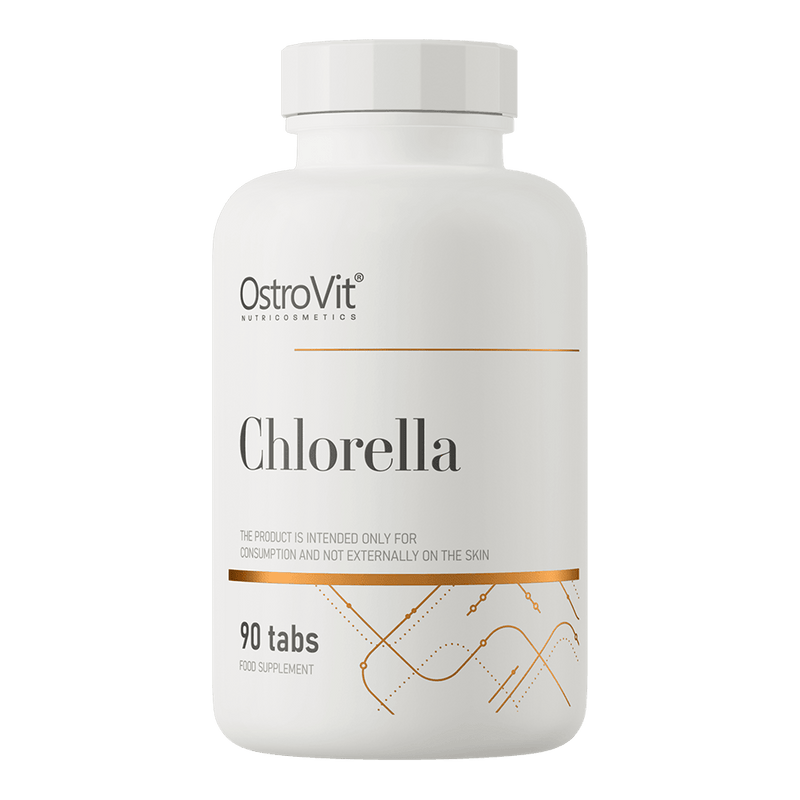 Chlorella 500mg - Vegan - 90 Tablets - OstroVit