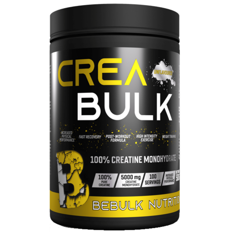 CreaBulk - 100% Creatine Monohydraat - BeBulk Nutrition