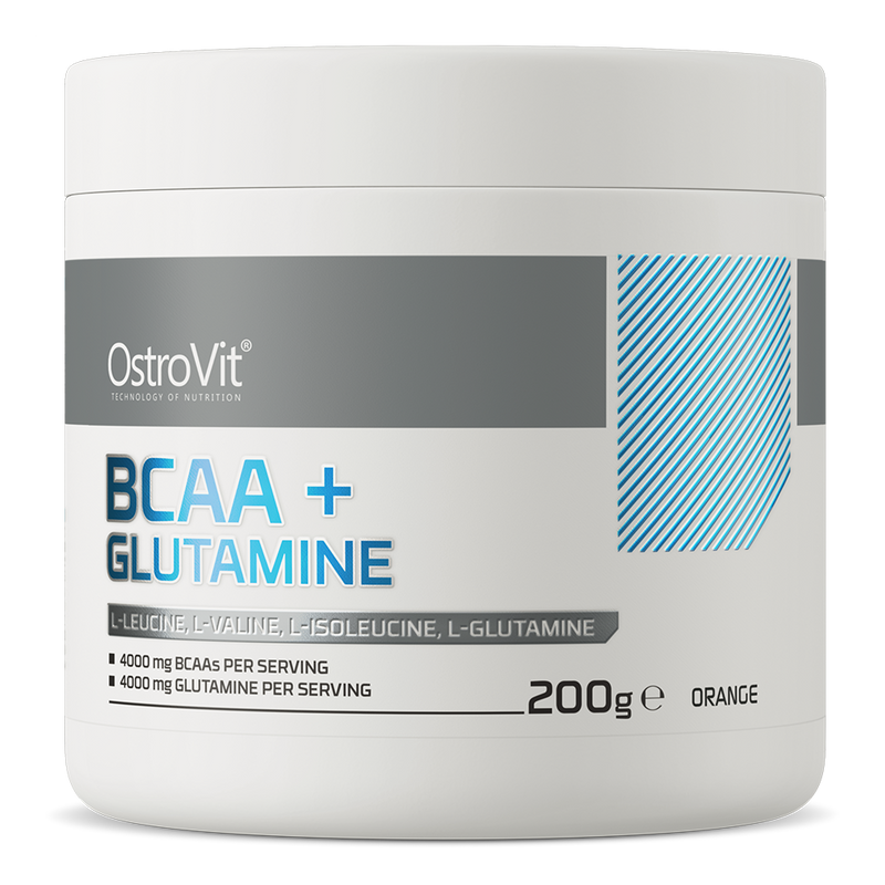 BCAA + Glutamine en poudre - 200g - Ostrovit