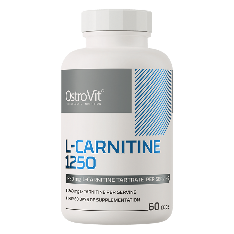 Tartrate de L-Carnitine - 1000mg - 90 comprimésOstroVit