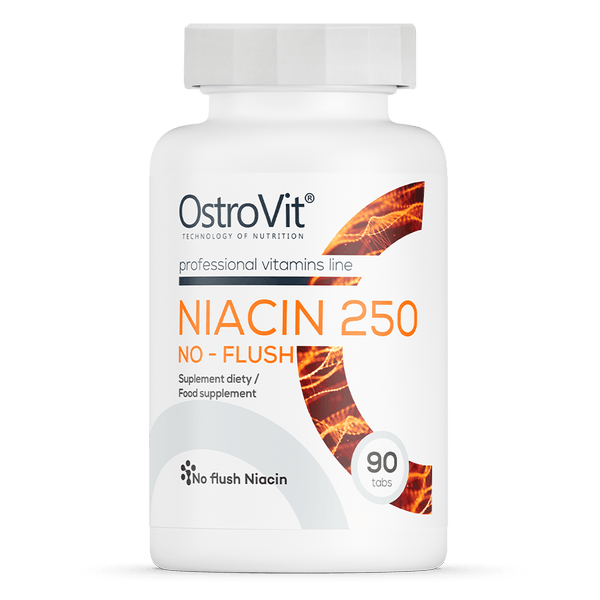 Niacin 250mg - 90 Tablets - OstroVit