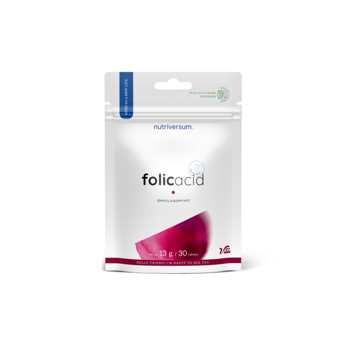 Nutriversum - Foliumzuur - 30 Tabletten