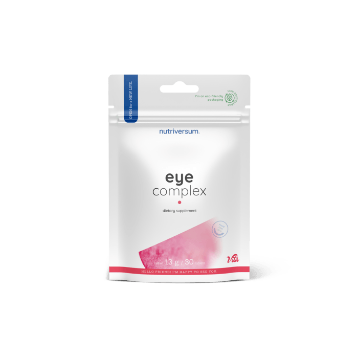 Nutriversum - Oog Complex - 30 Tabletten