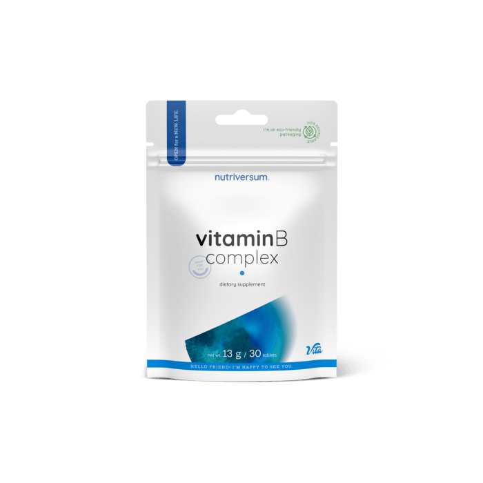 Nutriversum - Vitamine B Complex - 30 Tabletten
