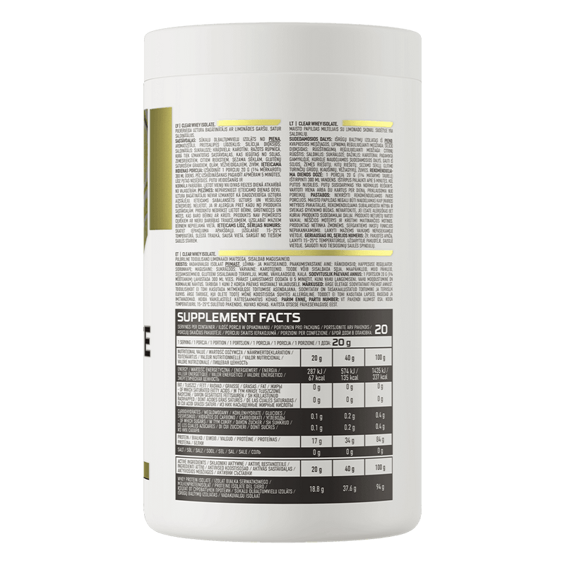 OstroVit Clear Whey Isolate 400 g