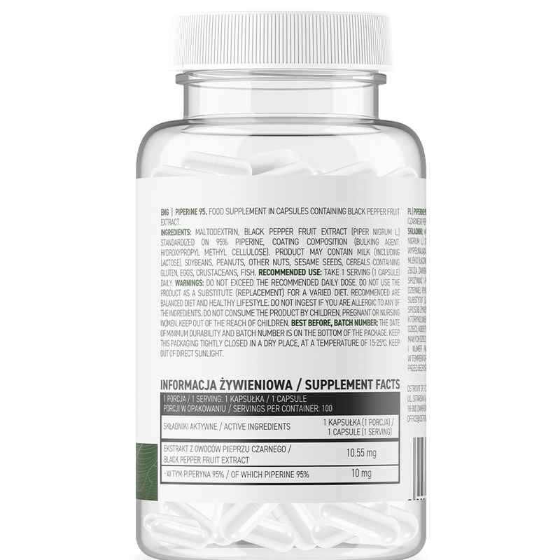 OstroVit Piperine VEGE 100 capsules
