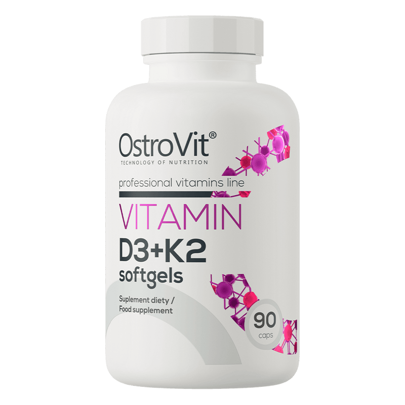 OstroVit Vitamine D3 + K2 90 softgels