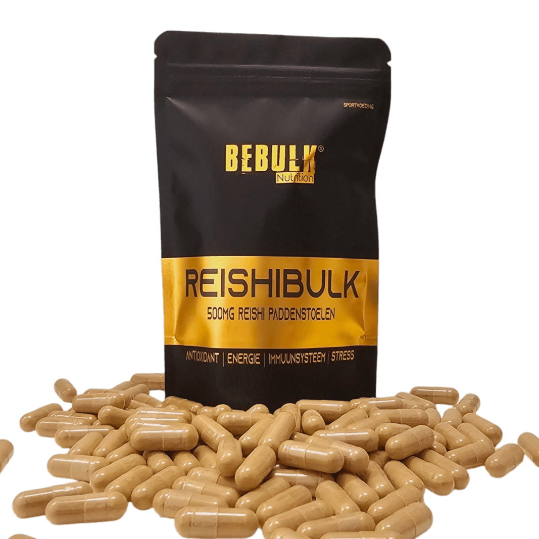 ReishiBulk - Reishi 500mg Paddenstoel - Vegan - BeBulk Nutrition