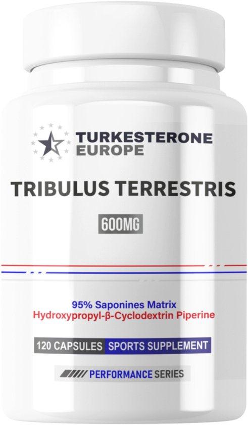 Tribulus Terrestris 95% Saponines met HydroPerine™ - 120 Capsules (600mg) - Turkesterone