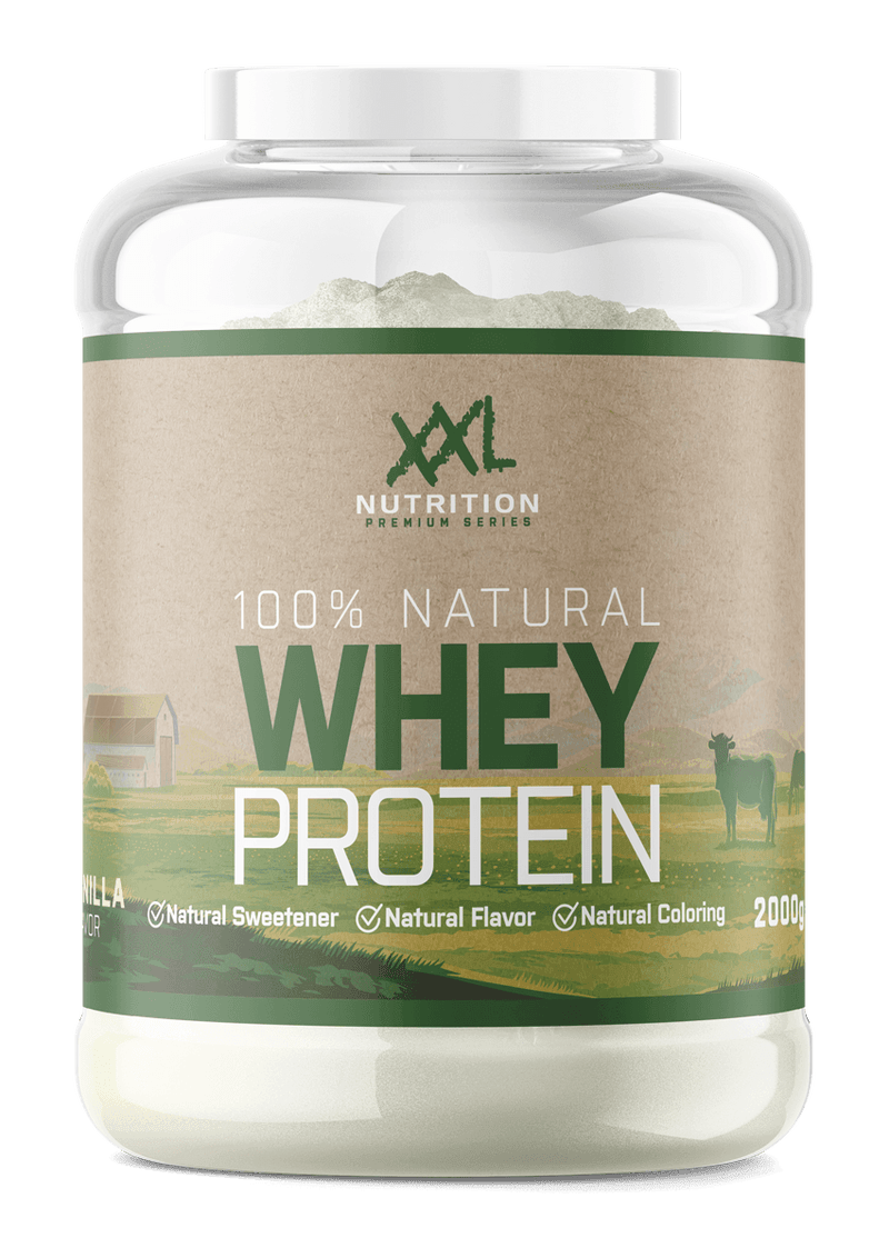 100% Natural Whey Protein 2000g - XXL Nutrition