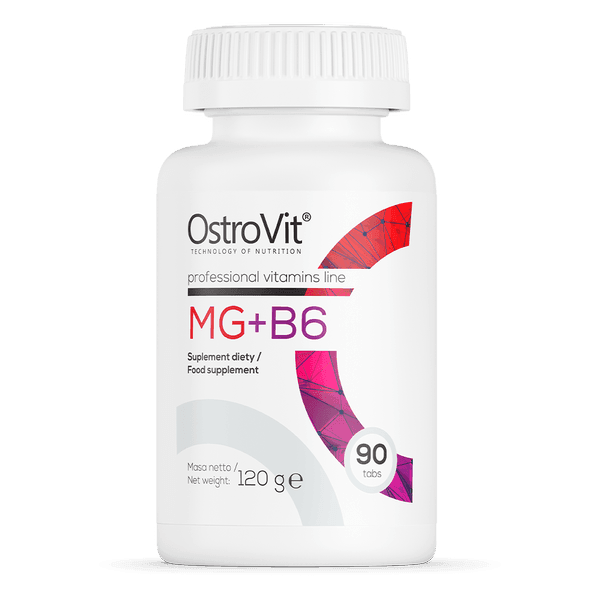 12 x Magnesium + Vitamin B6 90 Tablet OstroVit