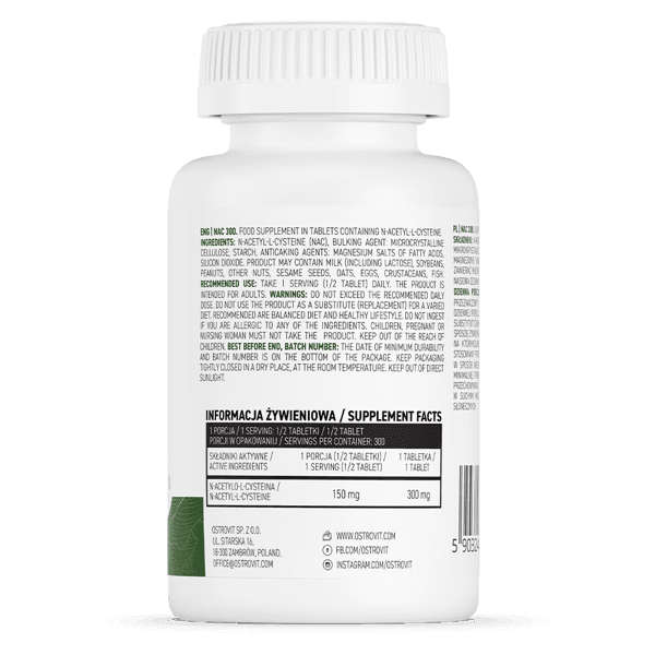 12 x OstroVit NAC 300 mg 150 tabletten