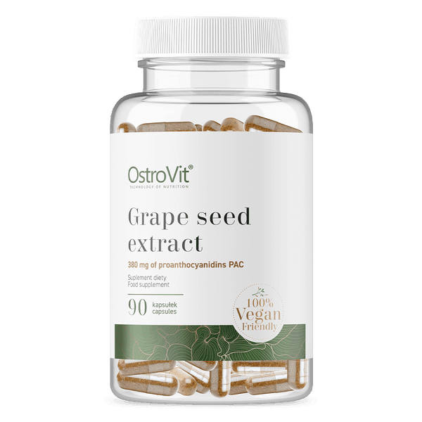 36 x Druivenpitextract - Grape Seed 90 Capsules - Vegan - OstroVit