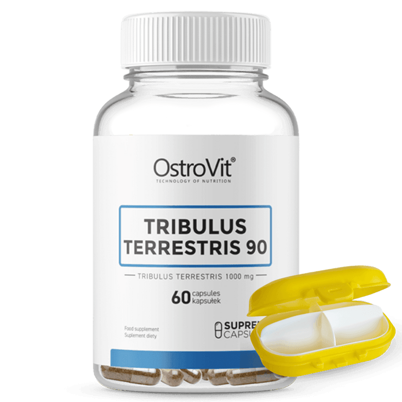 36 x Tribulus Terrestris 1000mg - 90% Saponine - 60 Capsules - Ostrovit