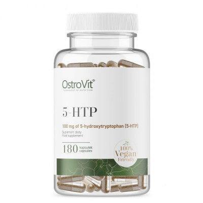 5-HTP 100mg - Vegan - 180 Capsules - OstroVit
