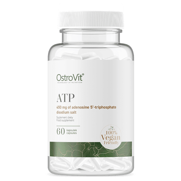 ATP Adenosine 5’-triphosphate - Vegan - 60 Capsules - OstroVit