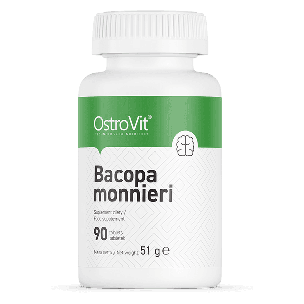 Bacopa Monnieri 200mg - 90 Tablets OstroVit