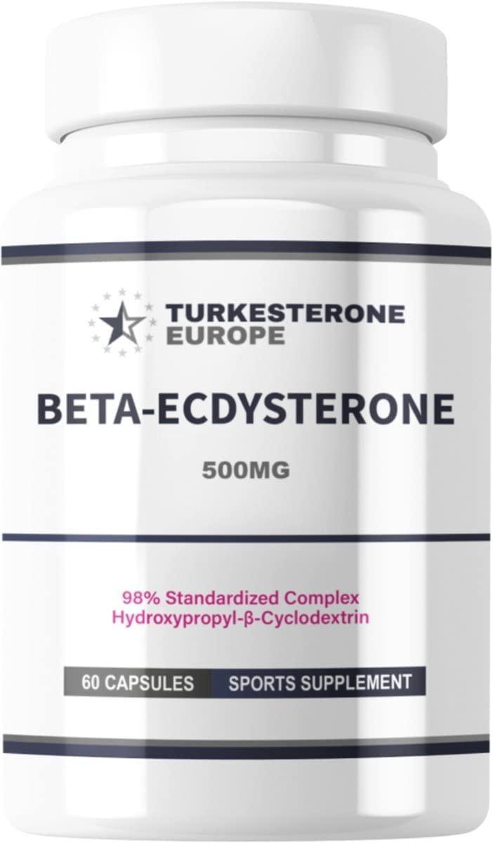 Beta-Ecdysterone 500mg - 60 Capsules - Turkesterone