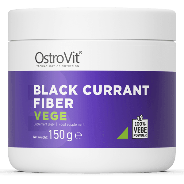 Black Currant Fiber 5g - Vegan - 150g OstroVit