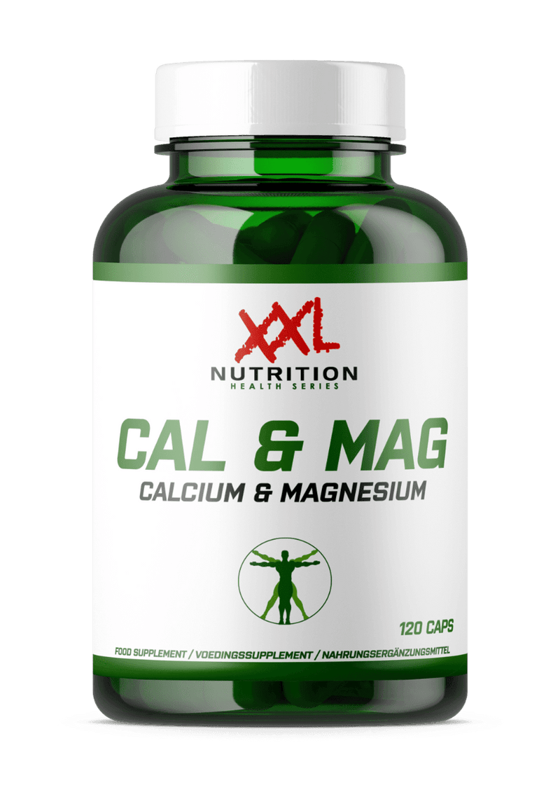 Calcium & Magnesium - 120 Capsules - XXL Nutrition