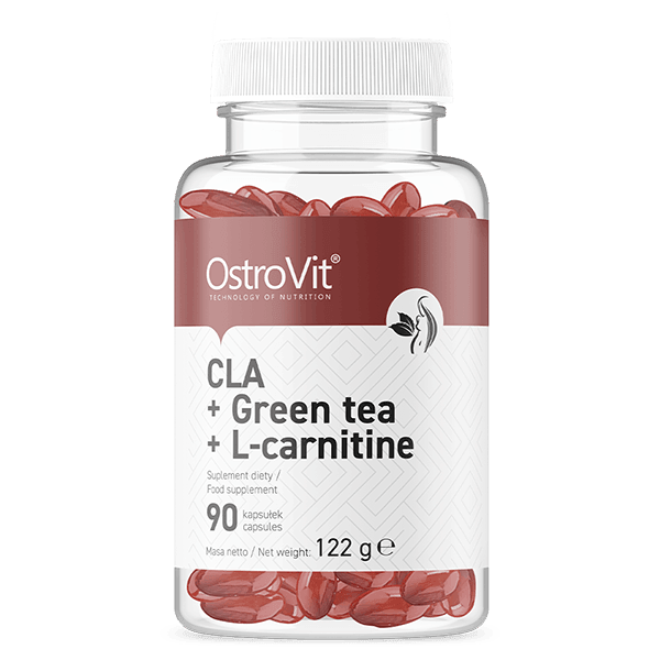 CLA + Green Tea + L-carnitine - 90 softgels - OstroVit