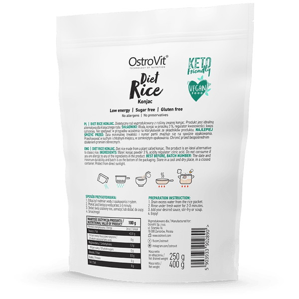 Diet Rice 250g OstroVit