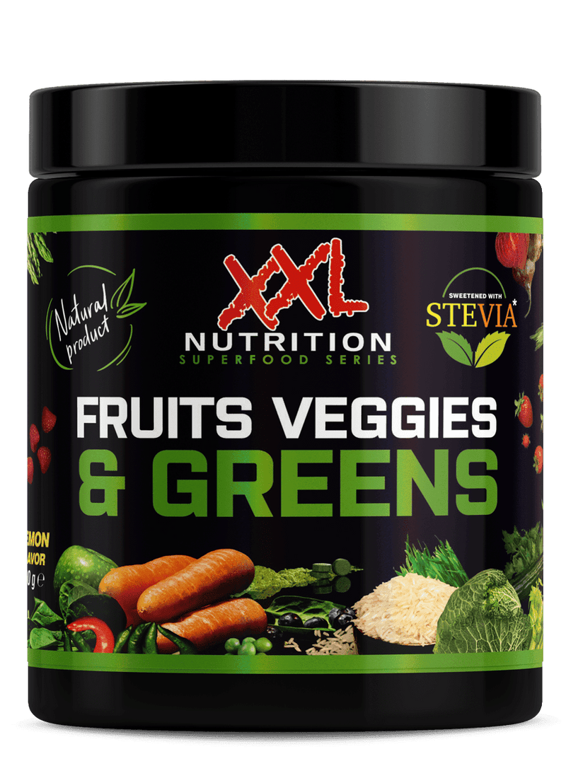 Fruits Veggies & Greens - 300 gram - Lemon - XXL Nutrition