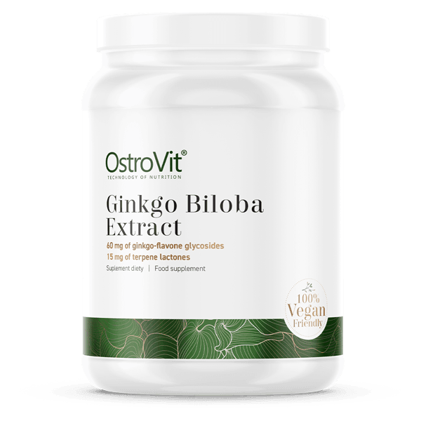 Ginkgo Biloba Poeder - Vegan - 50g - OstroVit
