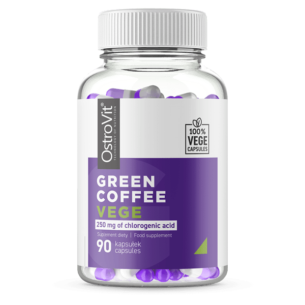 Green Coffee 500mg - Vegan - 90 Capsules OstroVit