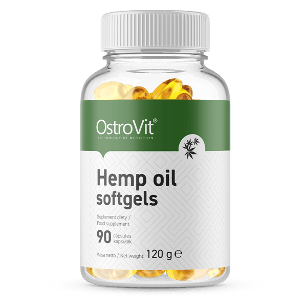 Hemp Oil softgels 90 Capsules OstroVit
