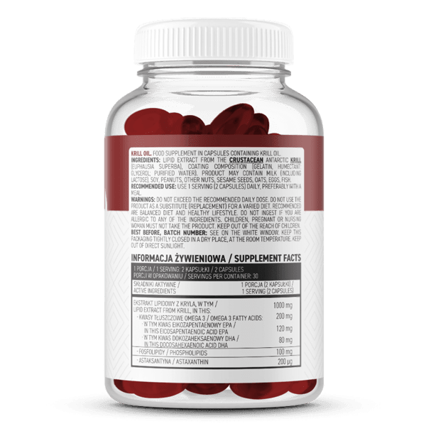 Krill oil - 60 Capsules - OstroVit