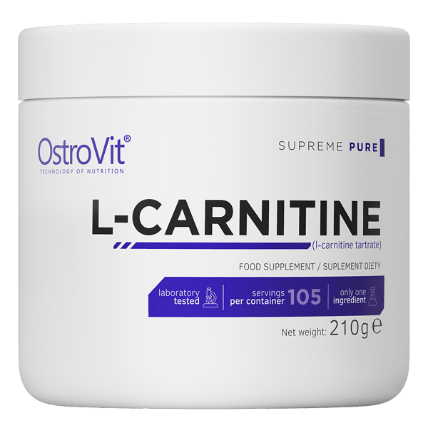 L-Carnitine Poeder - 210g - OstroVit