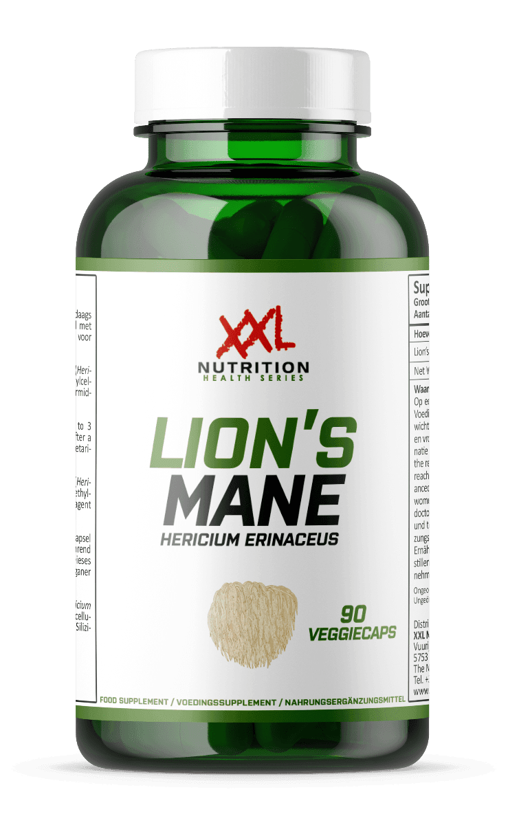 Lion's Mane 500mg - Vegan - 90 Capsules - XXL Nutrition