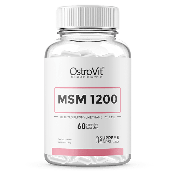 MSM 1200mg - 60 Capsules - OstroVit