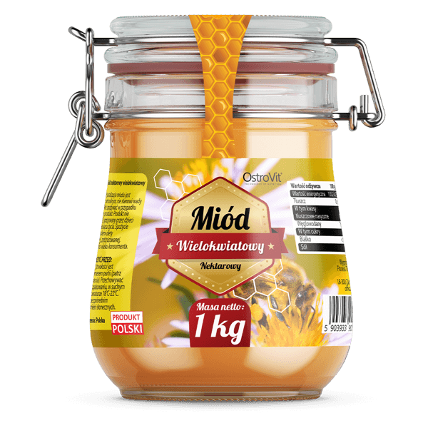 Multiflower Honey 1000g OstroVit
