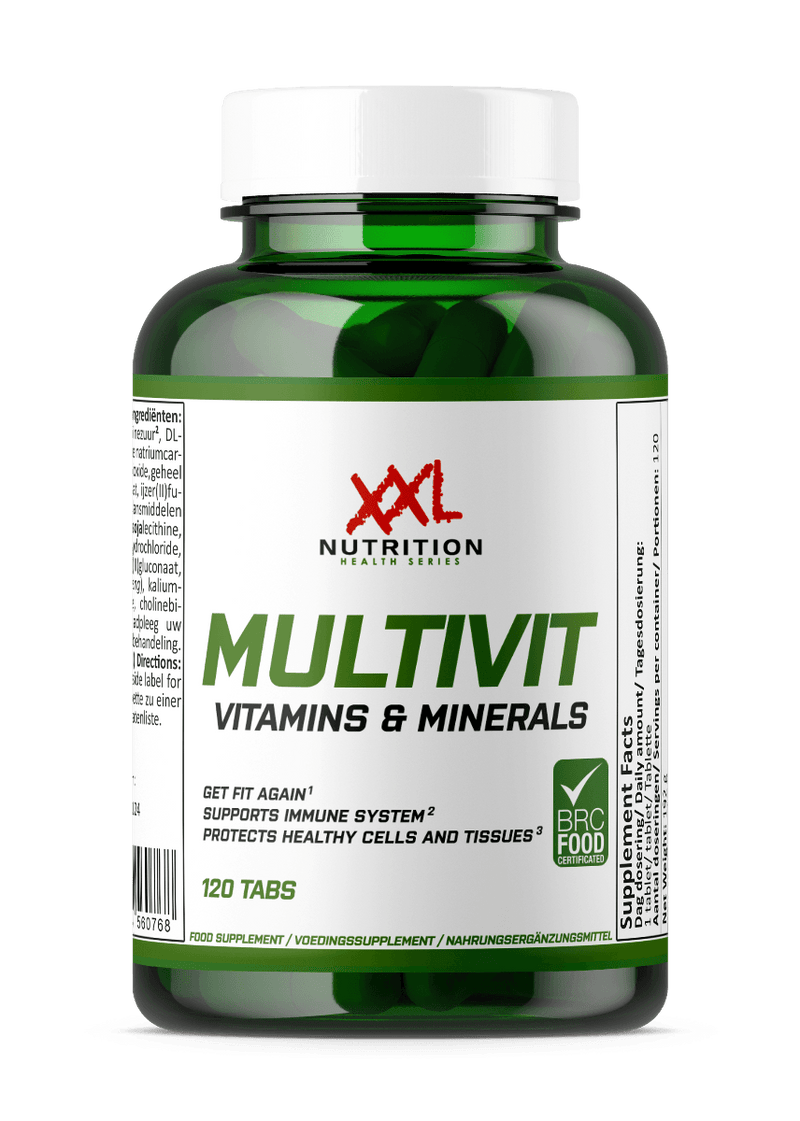 Multivit - 120 Tablets - XXL Nutrition