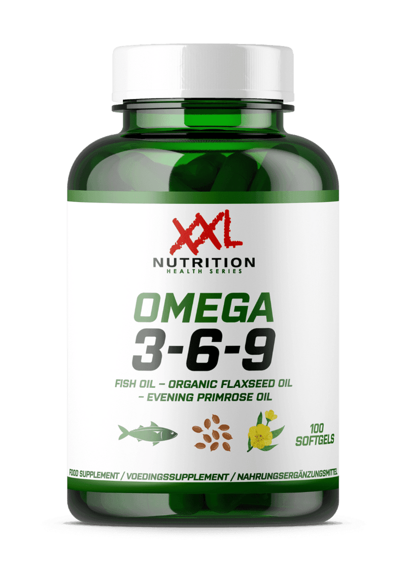 Omega 3-6-9 - 100 Softgels - XXL Nutrition